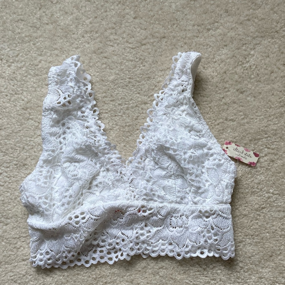 Altard State White Bralette